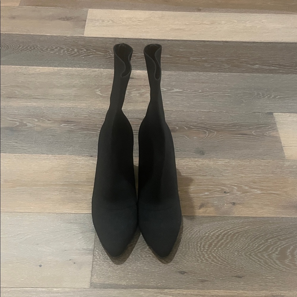 Steve Madden Black Heeled Boots